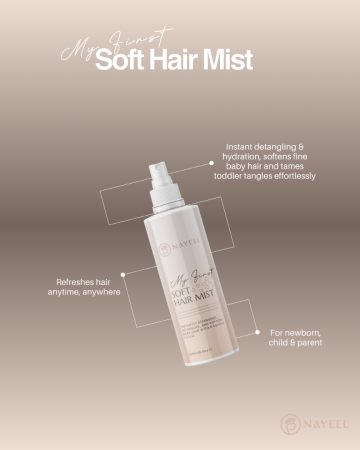 My first soft hair mist